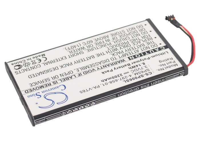 3.7V, Li-Polymer, 2200mAh, Game Console battery fits Sony, 4-297-658-01, Pch-1001, Pch-1006, 8.14Wh Game Console Cameron Sino Technology Limited