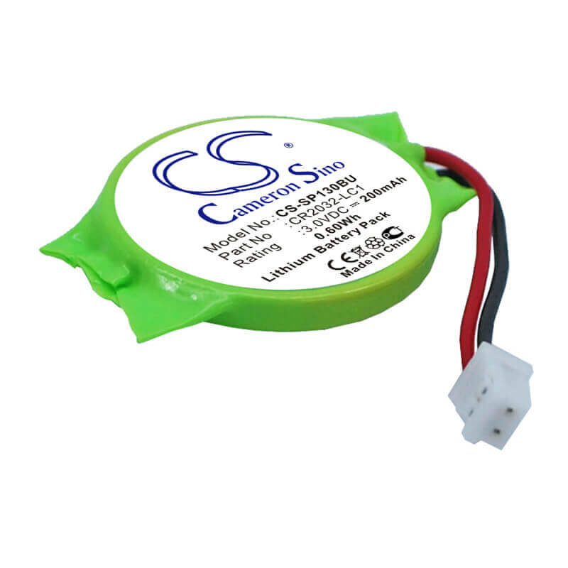 3.0V, Lithium, 200mAh, CMOS / BackUp battery fits Sony, Cr2032-lc1, CECHA01, CECHB01, 0.60Wh CMOS / BackUp Cameron Sino Technology Limited
