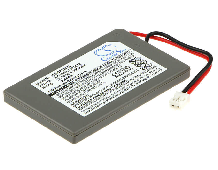 3.7V, Li-ion, 650mAh, Game Console battery fits Sony, Lip1472, Cechzc1e, Cechzc1h, 2.41Wh Game Console Cameron Sino Technology Limited