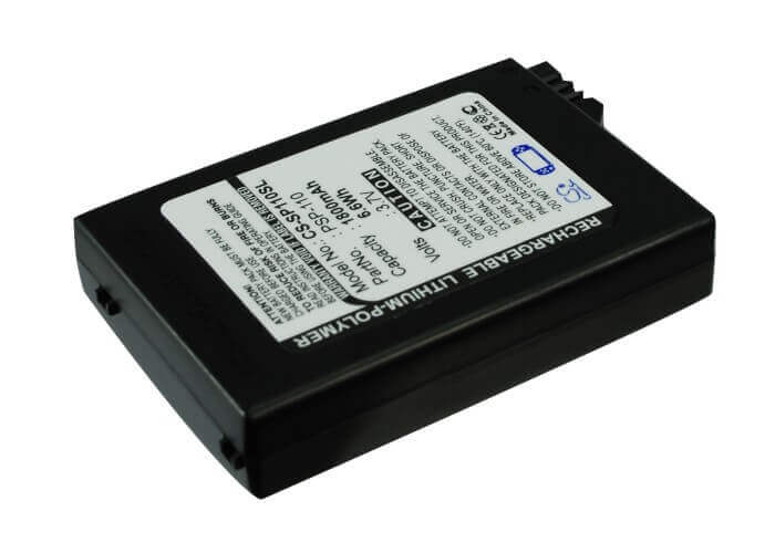 3.7V, Li-ion, 1800mAh, Game Console battery fits Sony, Psp-110, Psp-1000, Psp-1000g1, 6.66Wh Game Console Cameron Sino Technology Limited