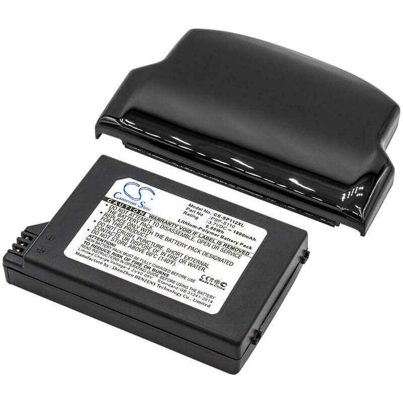 3.7V, Li-Polymer, 1800mAh, Game Console battery fits Sony, Psp-s110, Lite, Psp 2th, 6.66Wh Game Console Cameron Sino Technology Limited