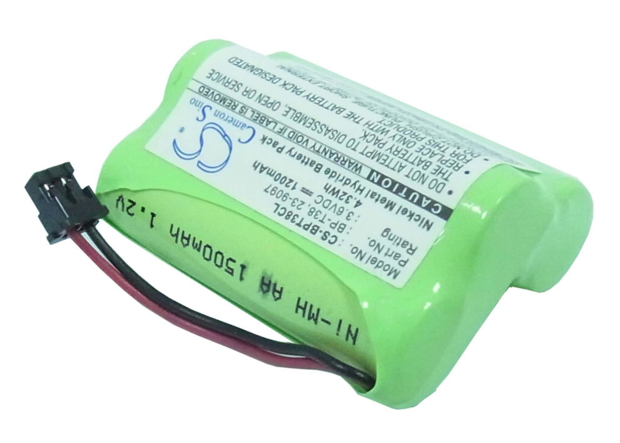 3,6V, Ni-MH, 1200mAh, batterie de téléphone sans fil compatible avec Radio Shack, Sony, 23-9097, 23-9097, 43-8031, 4,32Wh Téléphone sans fil Cameron Sino Technology Limited (Téléphone sans fil)