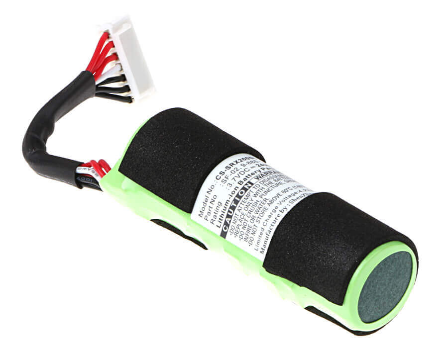 3.7V, Li-ion, 2400mAh, Batterie de haut-parleur compatible avec Sony, Srs-x2, 8.88Wh Haut-parleur Cameron Sino Technology Limited