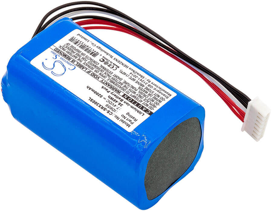 7,4V, Li-ion, 5200mAh, Batterie de haut-parleur compatible avec Sony, Srs-x30, Srs-xb3, 38,48Wh Haut-parleur Cameron Sino Technology Limited