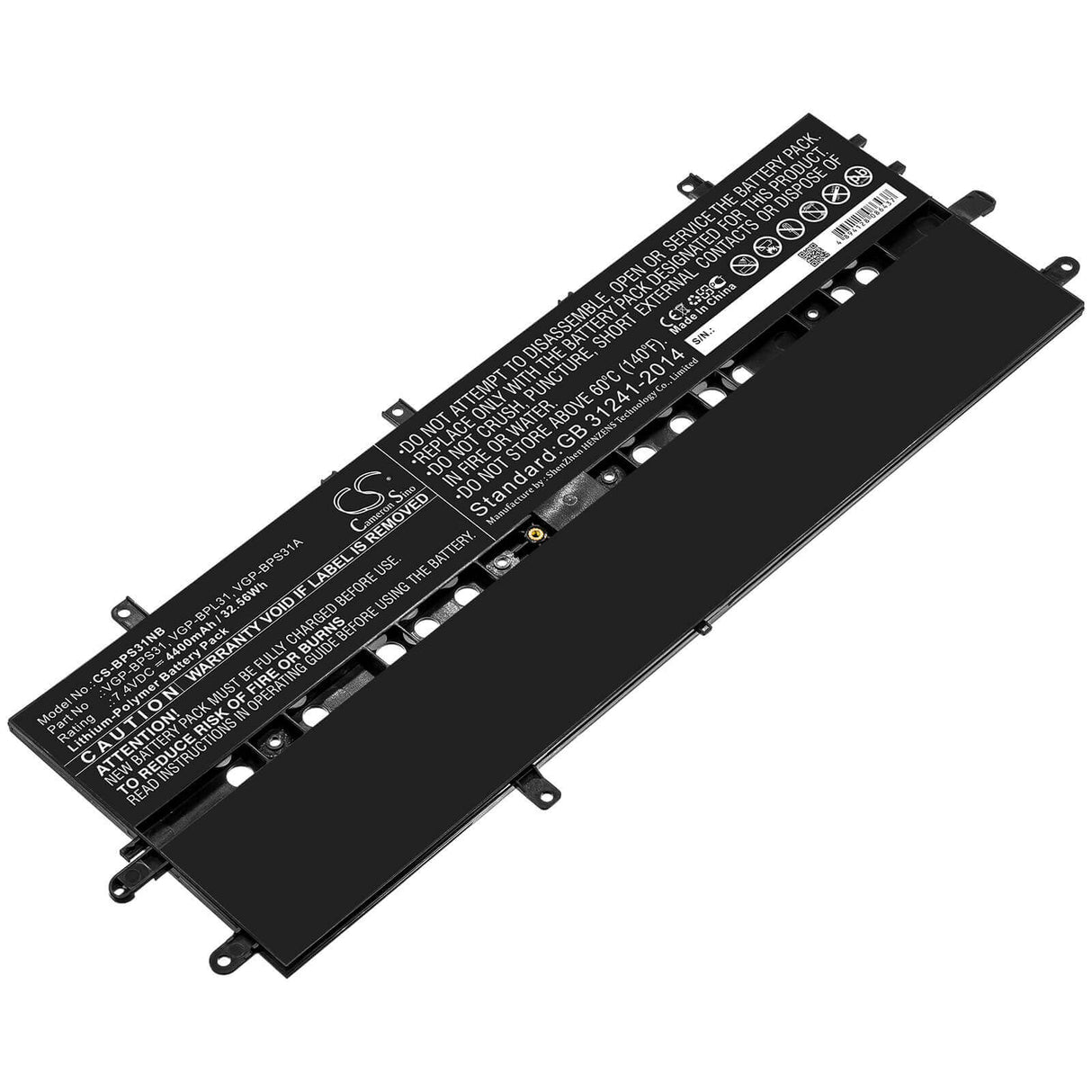 Battery For Sony, Svd11213cx, Svd11213cxb, Svd11215ca 7.4v, 4400mah - 32.56wh Notebook, Laptop Cameron Sino Technology Limited