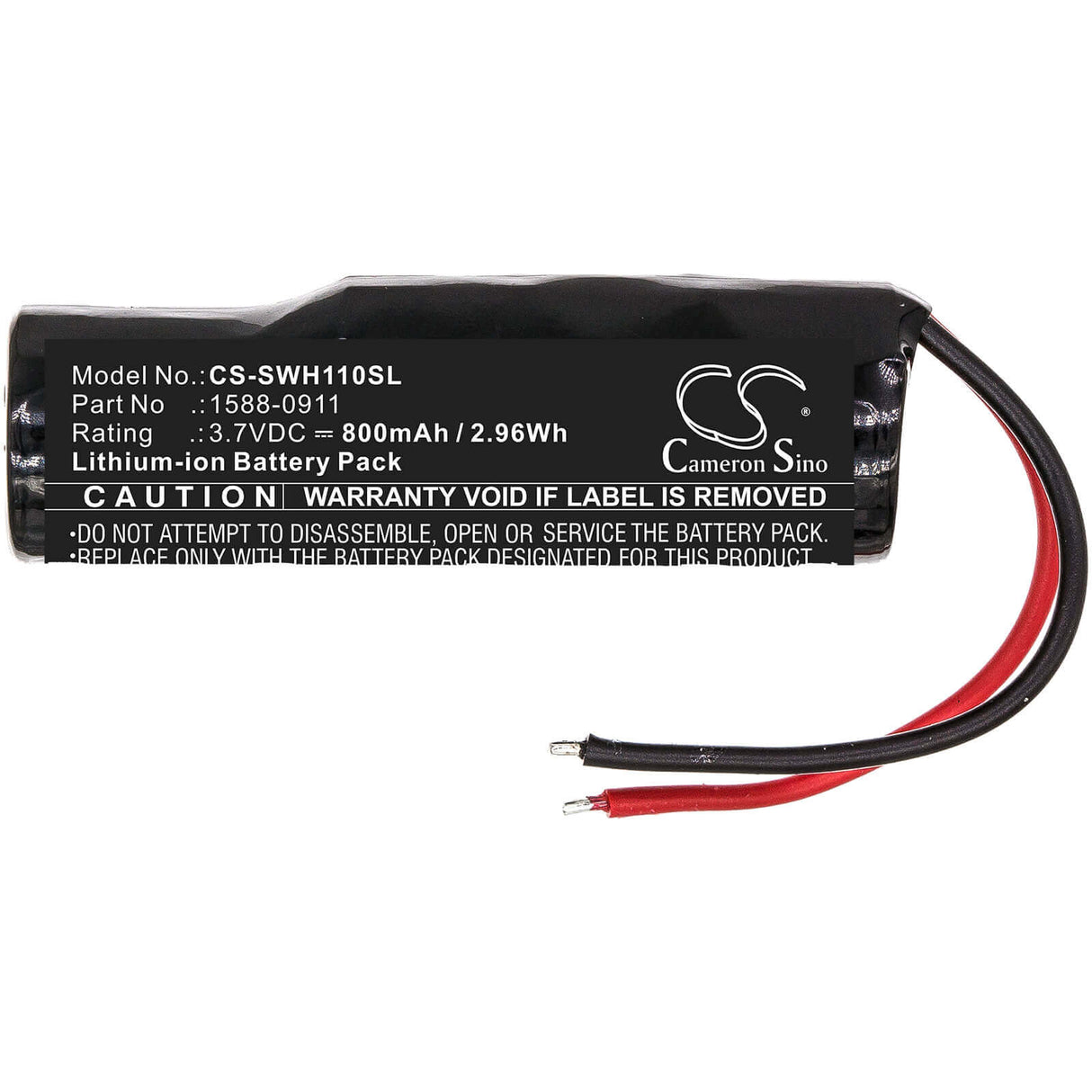 3.7V, Li-ion, 800mAh, Headset battery fits Sony, 1588-0911, Wf-1000xm3 Charging Case, Wf-sp900, 2.96Wh Wireless Headset Cameron Sino Technology Limited