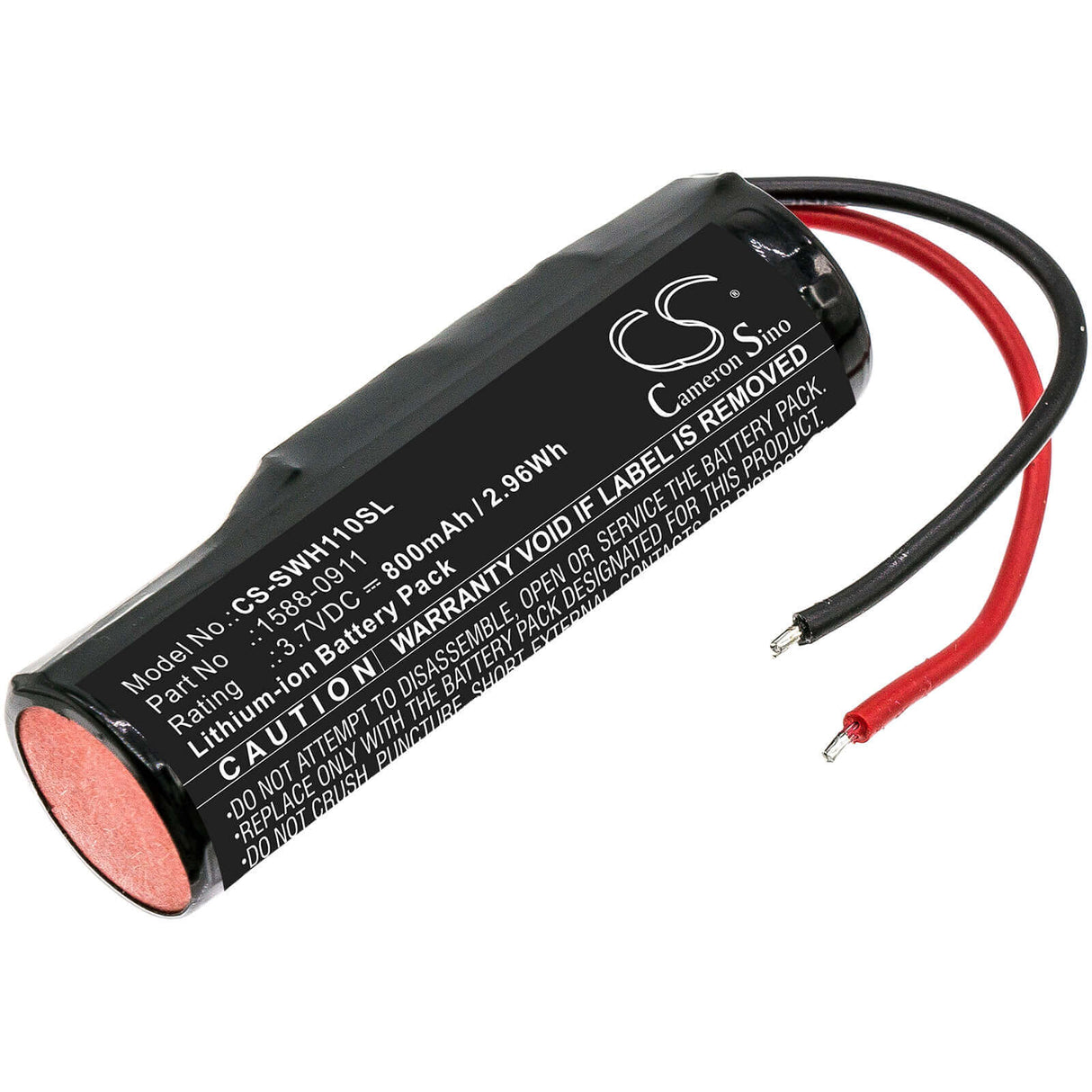 3.7V, Li-ion, 800mAh, Headset battery fits Sony, 1588-0911, Wf-1000xm3 Charging Case, Wf-sp900, 2.96Wh Wireless Headset Cameron Sino Technology Limited