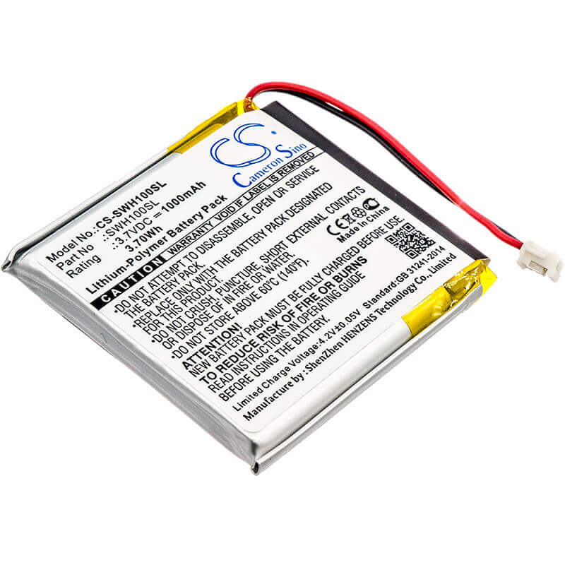 Headset Battery For Sony, Wh-1000xm3 3.7v, 1000mah - 3.70wh Wireless Headset Cameron Sino Technology Limited