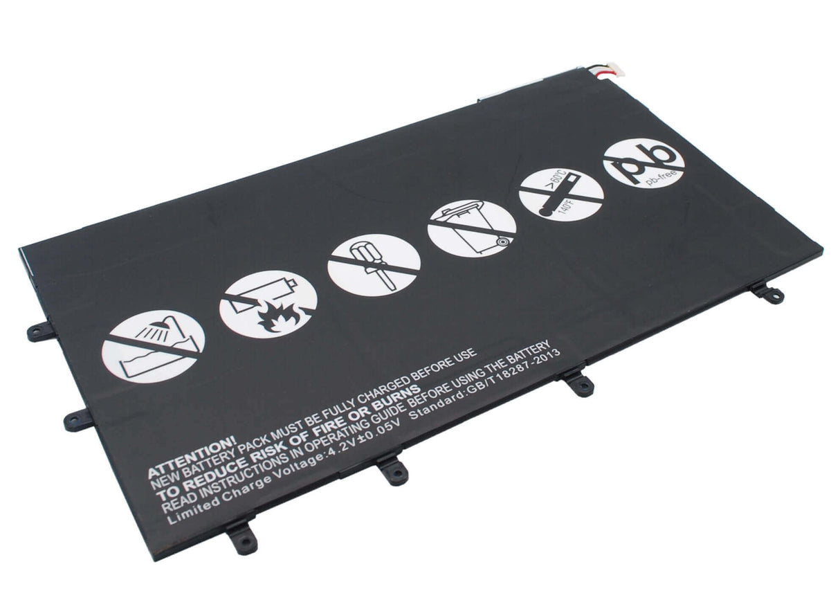 3.7V, Li-Polymer, 6000mAh, Tablet battery fits Sony, Lis3096erpc, Sgp321, So-03e, 22.20Wh Tablet Cameron Sino Technology Limited