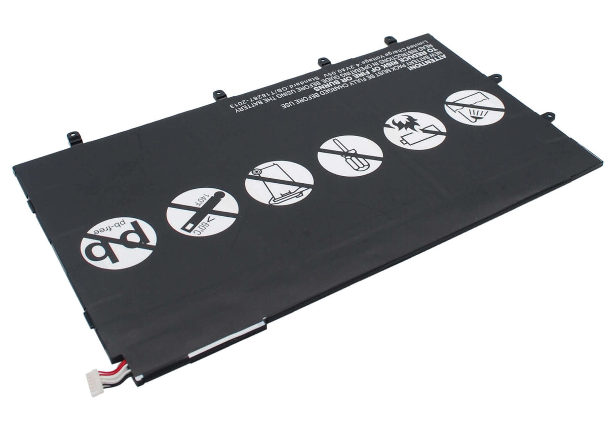3.7V, Li-Polymer, 6000mAh, Tablet battery fits Sony, Lis3096erpc, Sgp321, So-03e, 22.20Wh Tablet Cameron Sino Technology Limited