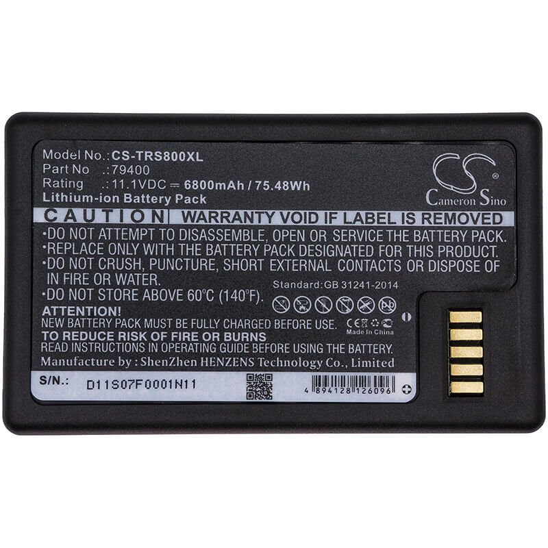 Survey Equipment Battery for Spectra, Focus 35, Trimble, Rts573 Total Station 11.1v, 6800mah - 75.48wh Equipment, Survey, Test Cameron Sino Technology Limited