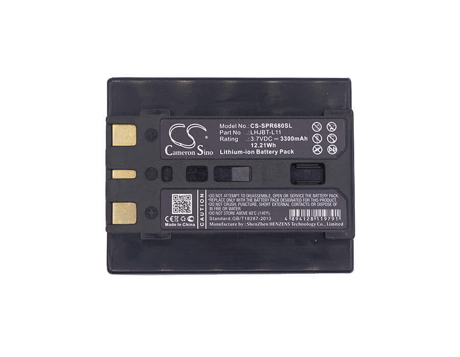 3.7V, Li-ion, 3300mAh, Equipment battery fits Sharp, Spectra Precision, Spectrascan, Bt-l11, VL-BL75, Vl-bl81, 12.21Wh Equipment, Survey, Test Cameron Sino Technology Limited