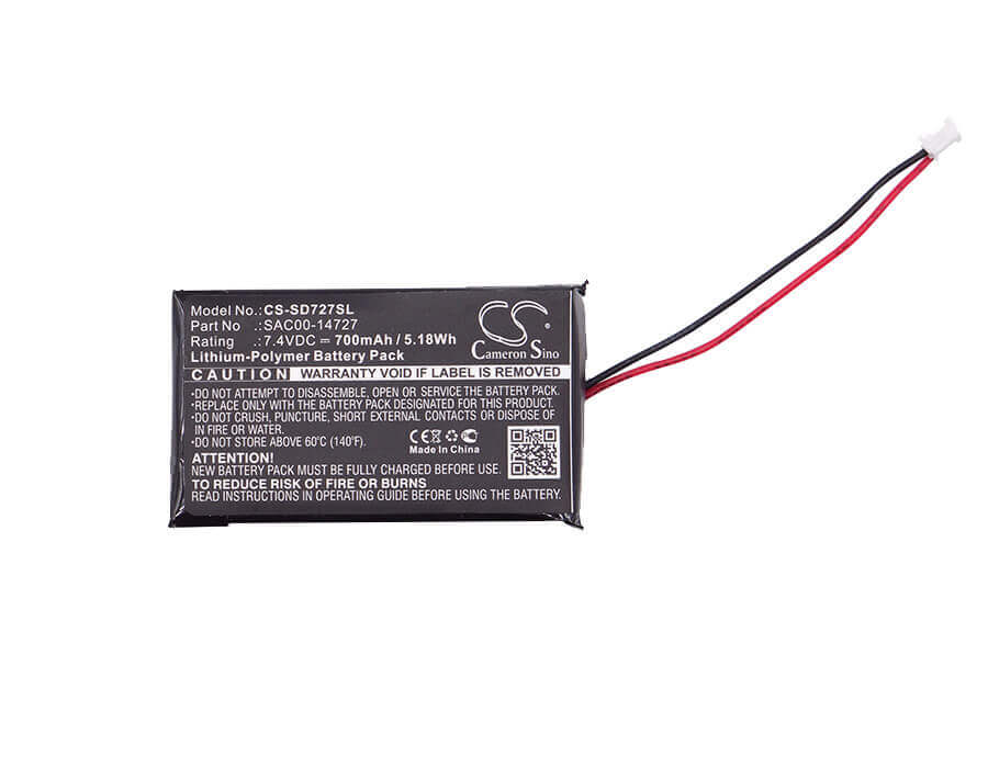 7.4V, Li-Polymer, 700mAh, Dog Collar battery fits Sportdog, Sac00-14727, Remote Launcher Receiver, 5.18Wh Dog Collar Cameron Sino Technology Limited