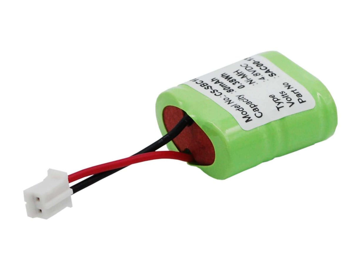 4.8V, Ni-MH, 80mAh, Dog Collar battery fits Sportdog, Mh70aaaq4gc, Nobark 10r, Sbc-10r Bark Collar, 0.38Wh Dog Collar Cameron Sino Technology Limited