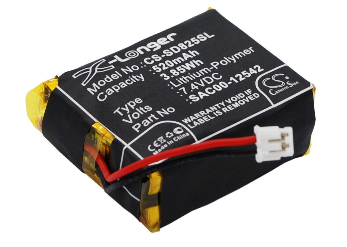 7.4V, Li-Polymer, 520mAh, Dog Collar battery fits Sportdog, Sac00-12542, D-1875, Houndhunter 3225, 3.85Wh Dog Collar Cameron Sino Technology Limited