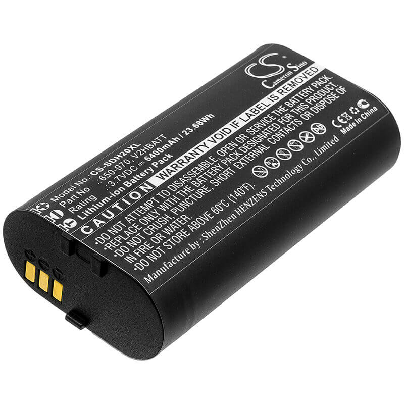 3.7V, Li-ion, 6400mAh, Dog Collar battery fits Sportdog, 650-970, Tek 2.0 Gps Handheld, 23.68Wh Dog Collar Cameron Sino Technology Limited