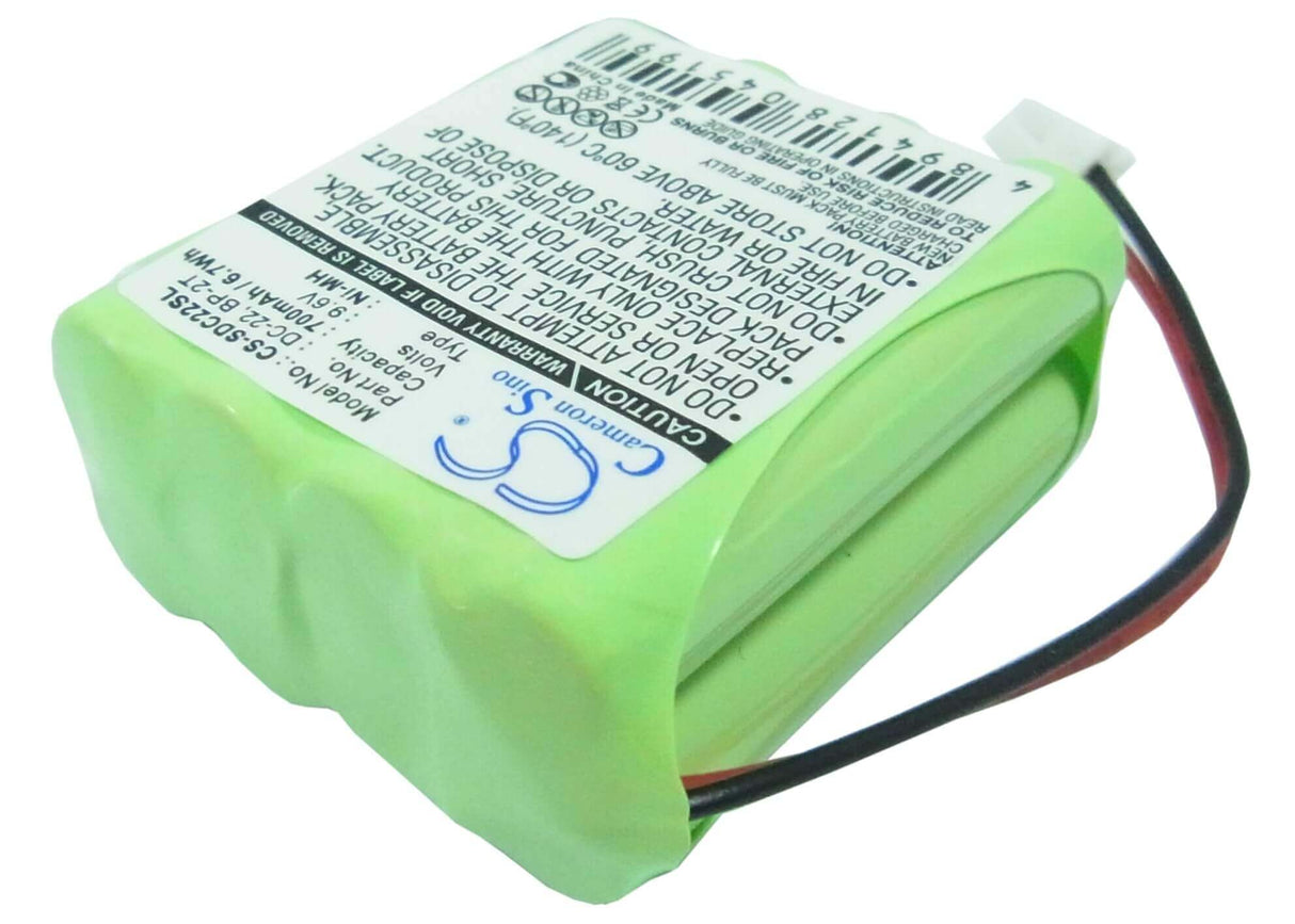 9.6V, Ni-MH, 700mAh, Dog Collar battery fits Sportdog, Bp-2t, Transmitter 1400, Transmitter 1400ncp, 6.72Wh Dog Collar Cameron Sino Technology Limited