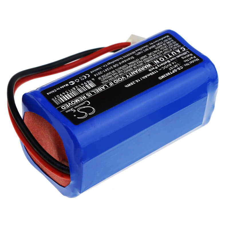 14.8V, Li-ion, 1100mAh, Batterie médicale compatible avec Spring, Lm197, Ecg-903a, 16.28Wh Medical Cameron Sino Technology Limited (Suspendu)