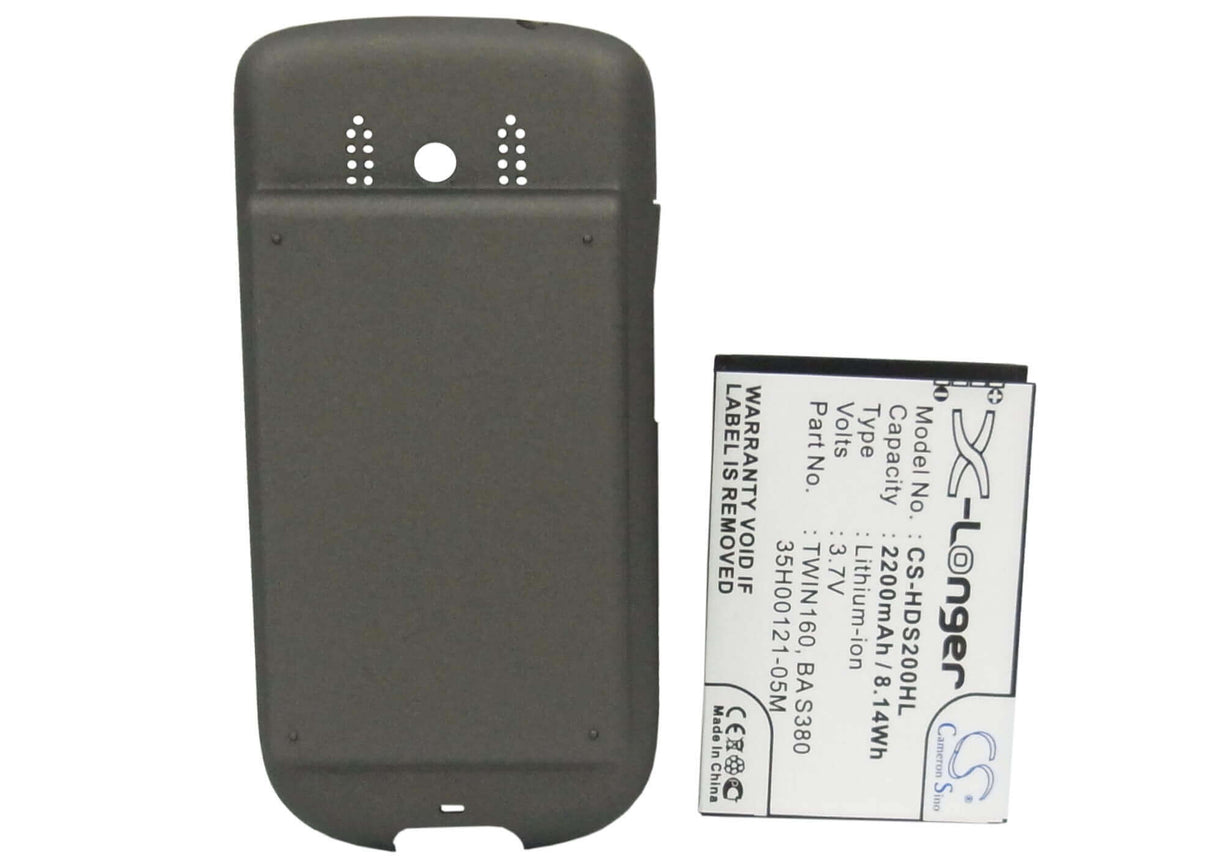3,7V, Li-ion, 2200mAh, batterie PDA s'adapte à Sprint, 35h00121-05m, Hero, Hero 200, 8,14Wh PDA, Pocket PC Cameron Sino Technology Limited