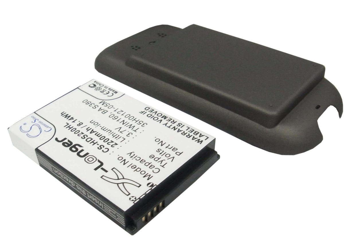 3,7V, Li-ion, 2200mAh, batterie PDA s'adapte à Sprint, 35h00121-05m, Hero, Hero 200, 8,14Wh PDA, Pocket PC Cameron Sino Technology Limited