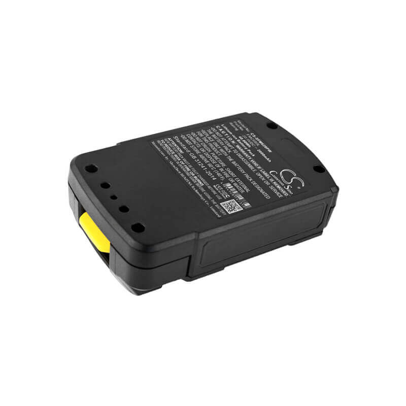 20,0V, Li-ion, 2000mAh, Batterie pour outils électriques compatible avec Stanley, Fmc680l, Fmc620, 40Wh Outils électriques Cameron Sino Technology Limited (Outils électriques)
