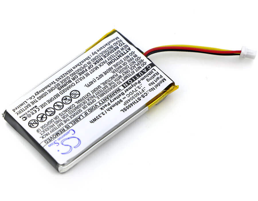 3.7V, Li-Polymer, 900mAh, Headset battery fits Turtle Beach, Stealth, Turtle, Ft603048p, 400, 500, 3.33Wh Wireless Headset Cameron Sino Technology Limited