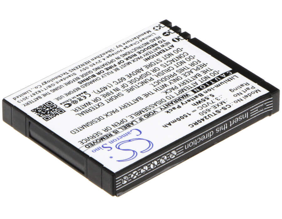 3.7V, Li-ion, 1500mAh, Hotspot battery fits Straight Talk, Tracfone, Mxe-650, Umx U240c, 5.55Wh Hotspot Cameron Sino Technology Limited