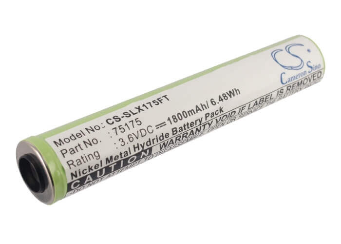 3.6V, Ni-MH, 1800mAh, Flashlight battery fits Peli, Streamlight, 75175, 75175, 75300, 6.48Wh Flashlight Cameron Sino Technology Limited