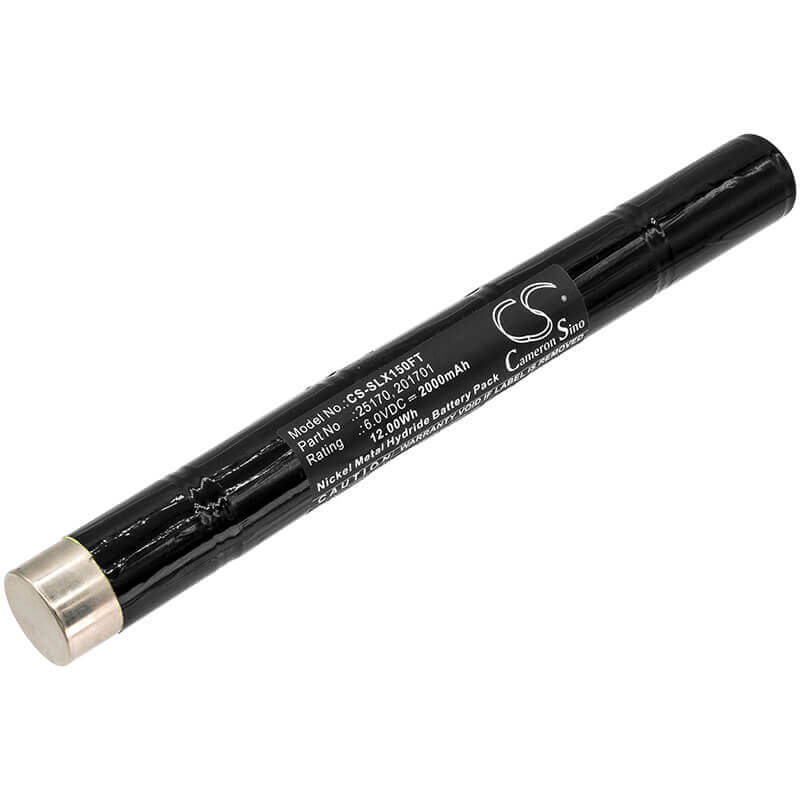 6.0V, Ni-MH, 2000mAh, Flashlight battery fits Streamlight, 201701, Sl-15x, Sl-20xp, 12.00Wh Flashlight Cameron Sino Technology Limited