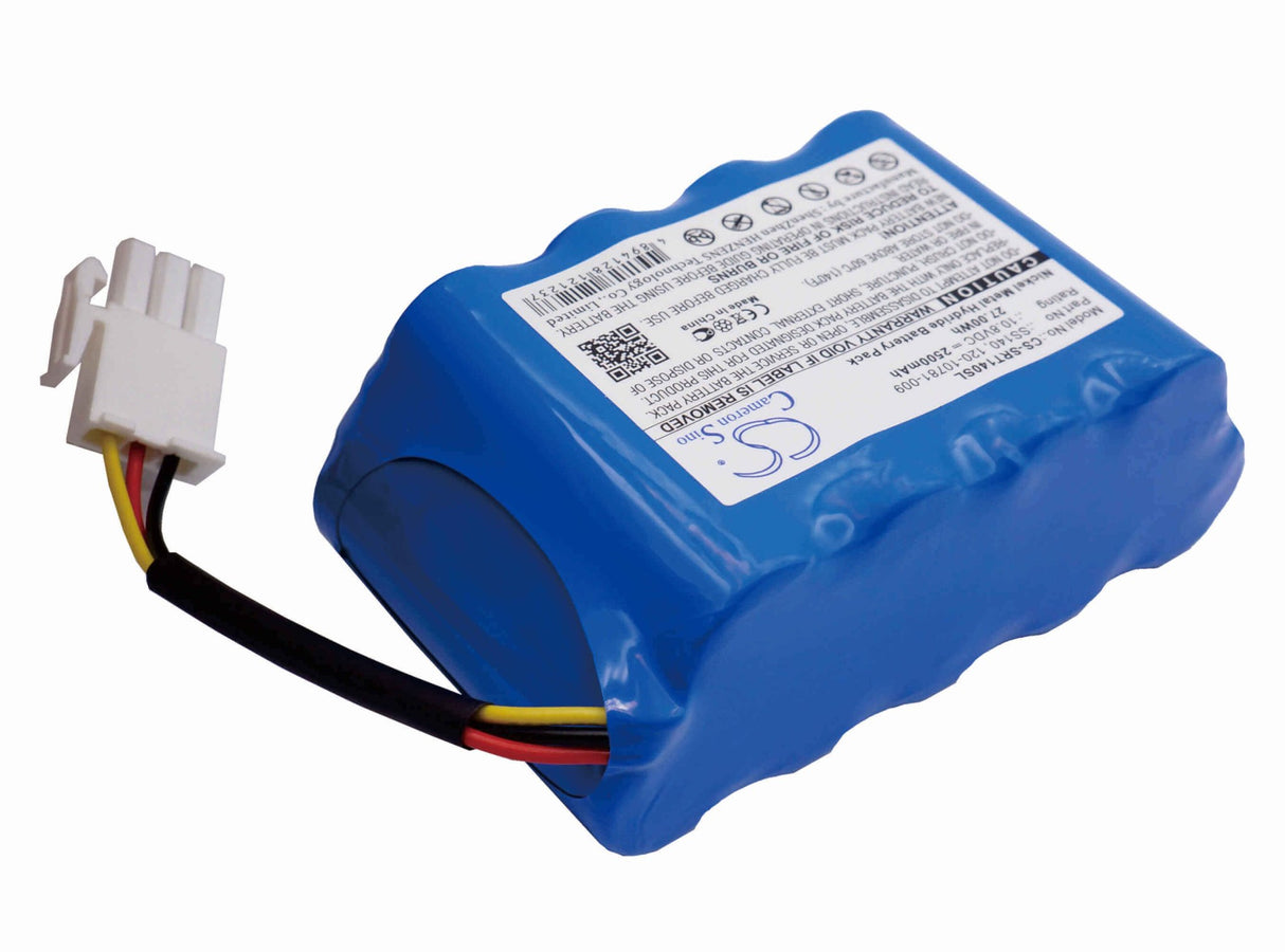 10.8V, Ni-MH, 2500mAh, Equipment battery fits Sunrise Telecom, 120-10781-009, E1, E10, 27Wh Equipment, Survey, Test Cameron Sino Technology Limited