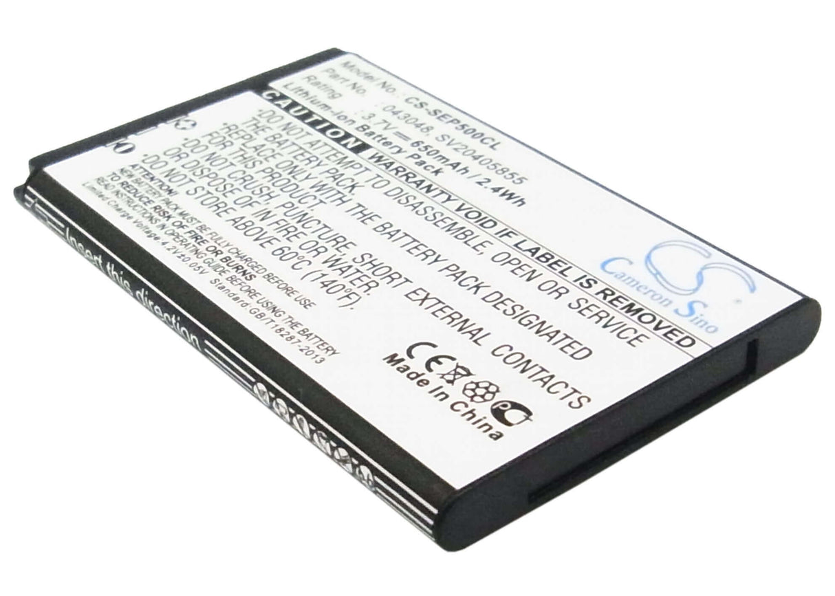 3.7V, Li-ion, 650mAh, Batterie de téléphone sans fil compatible avec Swissvoice, 43048, Epure, Epure Fulleco Duo, 2.405Wh Téléphone sans fil Cameron Sino Technology Limited (Téléphone sans fil)
