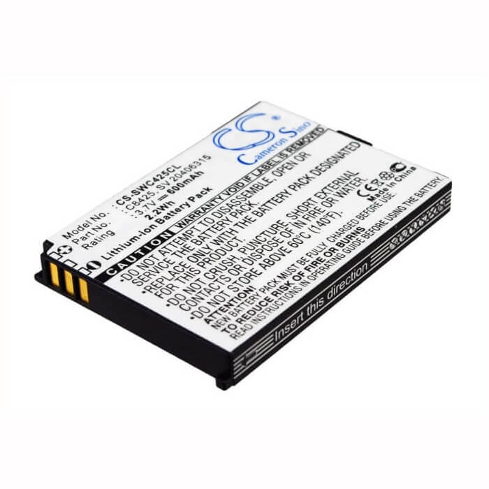 3.7V, Li-ion, 600mAh, batterie de téléphone sans fil compatible avec Swissvoice, C8425, Esense, Esense Coloe E, 2.22Wh Téléphone sans fil Cameron Sino Technology Limited (Téléphone sans fil)