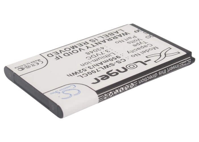 3,7V, Li-ion, 950mAh, batterie de téléphone sans fil compatible avec Swissvoice, 43048, L7, Sv 20405855, 3,515Wh Téléphone sans fil Cameron Sino Technology Limited (Téléphone sans fil)