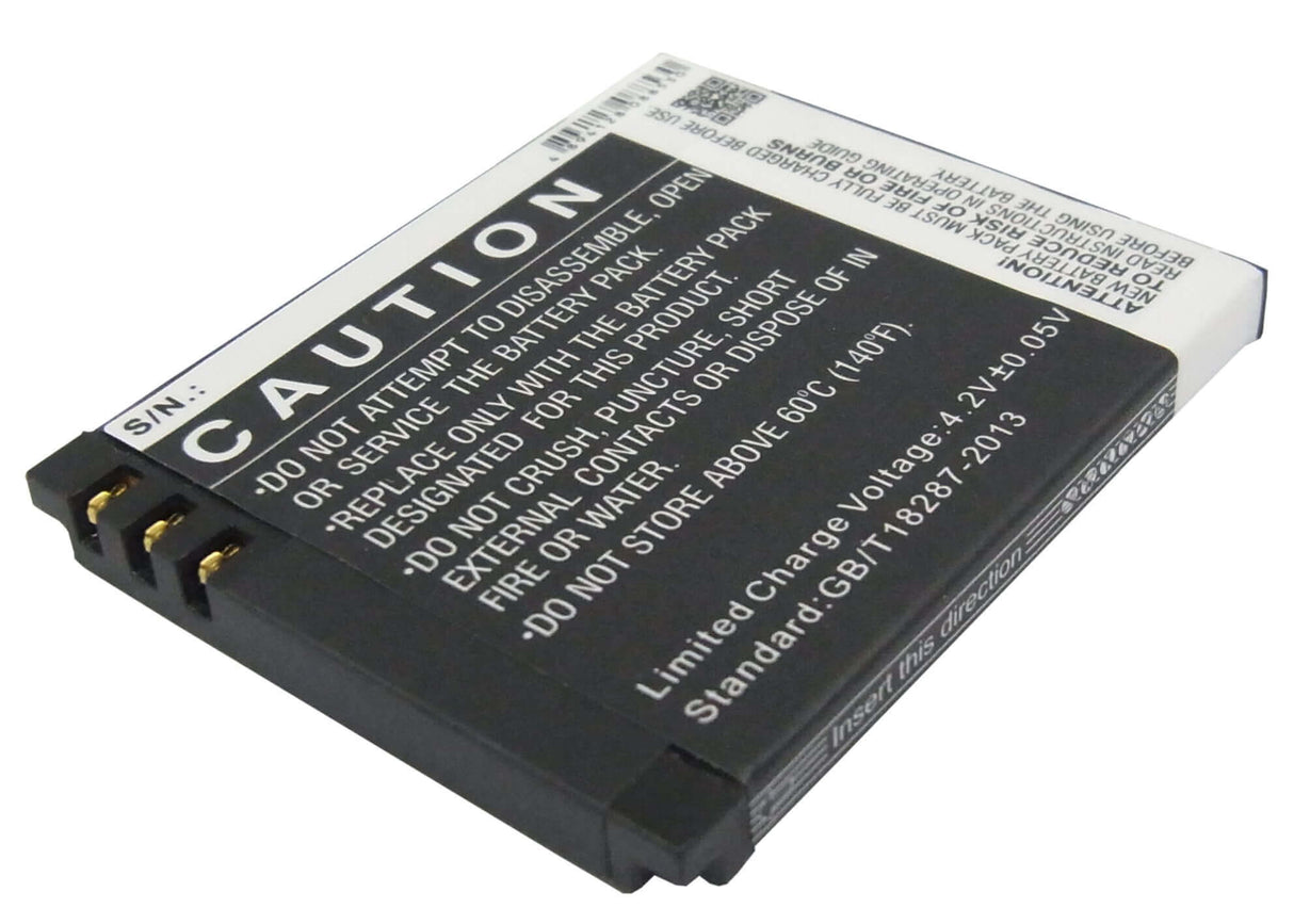 3,7V, Li-ion, 800mAh, batterie de smartphone compatible avec Swissvoice, 61024, Mp50, 2.96Wh Mobile, Smartphone Cameron Sino Technology Limited (Smartphone)