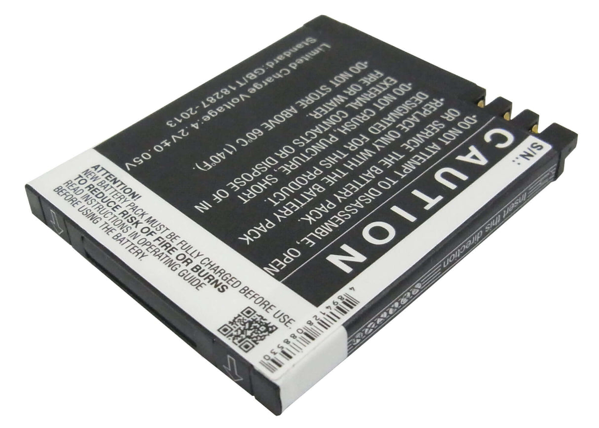 3,7V, Li-ion, 800mAh, batterie de smartphone compatible avec Swissvoice, 61024, Mp50, 2.96Wh Mobile, Smartphone Cameron Sino Technology Limited (Smartphone)