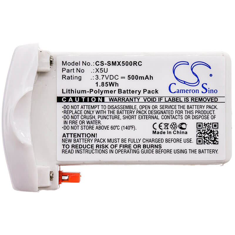 3.7V, Li-Polymer, 500mAh, Drones battery fits Syma, Syma, X5u, X5u, X5uc, 1.85Wh Drones Cameron Sino Technology Limited