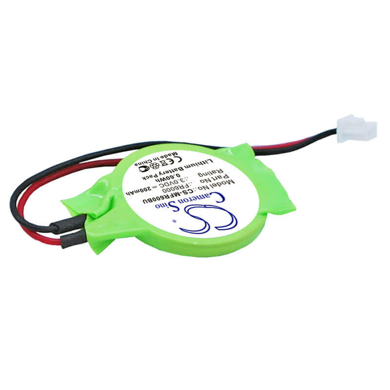 3.0V, Lithium, 200mAh, CMOS / BackUp battery fits Symbol, FR6000, 0.60Wh CMOS / BackUp Cameron Sino Technology Limited
