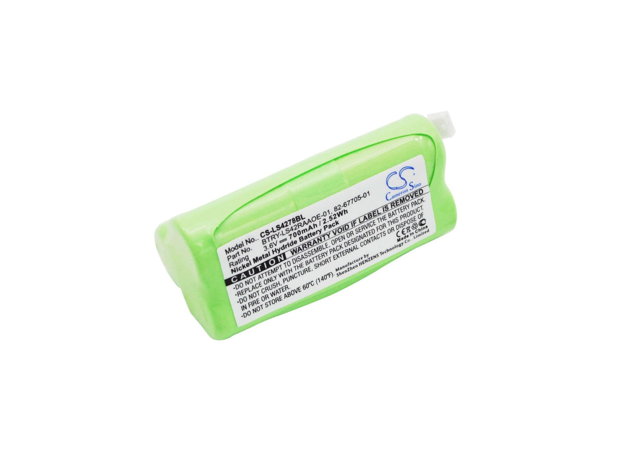 Barcode Scanner Battery For Symbol Ls4278, Ls4278-m 3.6v, 700mah - 2.52wh Barcode Scanner Cameron Sino Technology Limited
