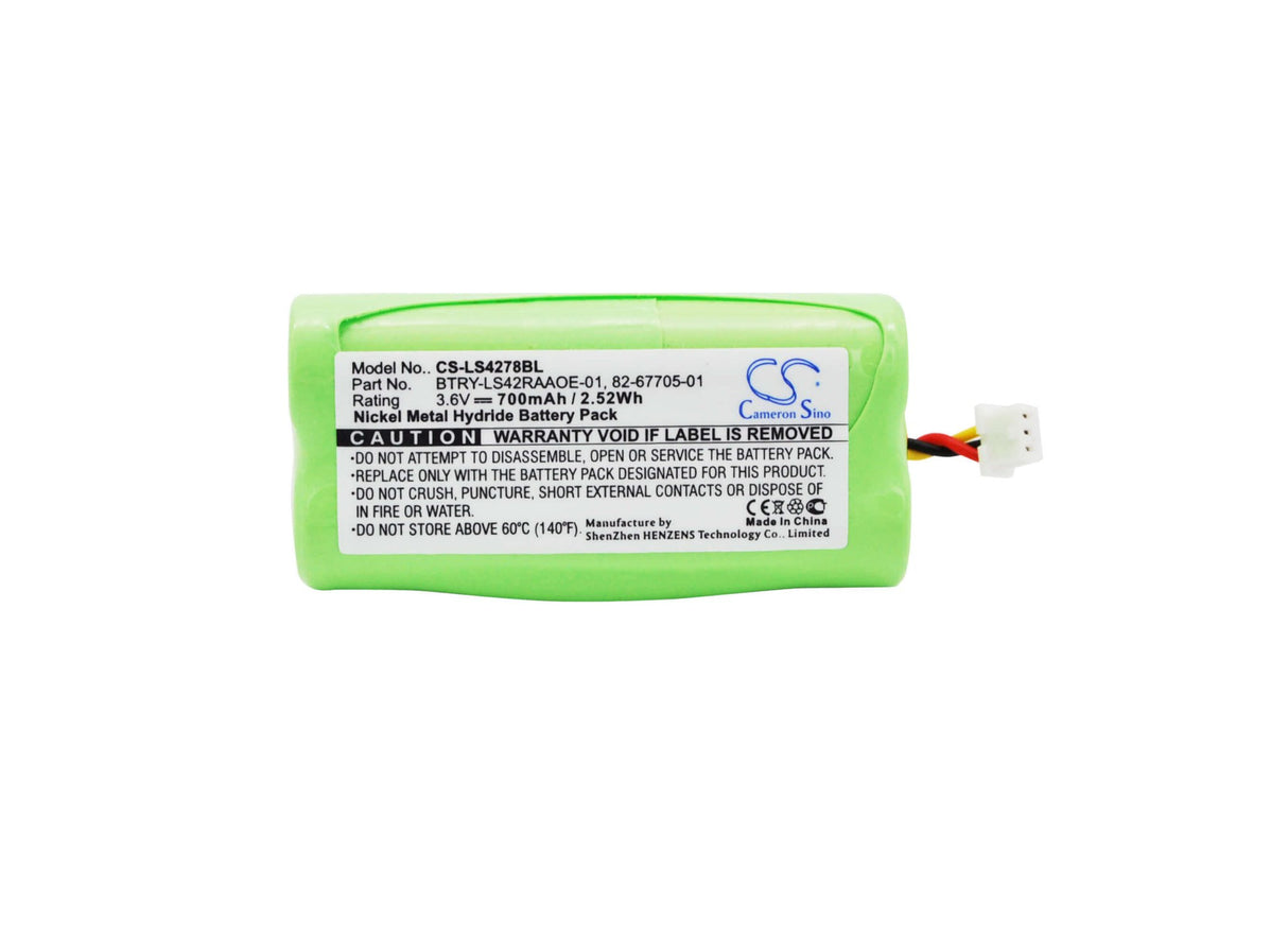 Barcode Scanner Battery For Symbol Ls4278, Ls4278-m 3.6v, 700mah - 2.52wh Barcode Scanner Cameron Sino Technology Limited