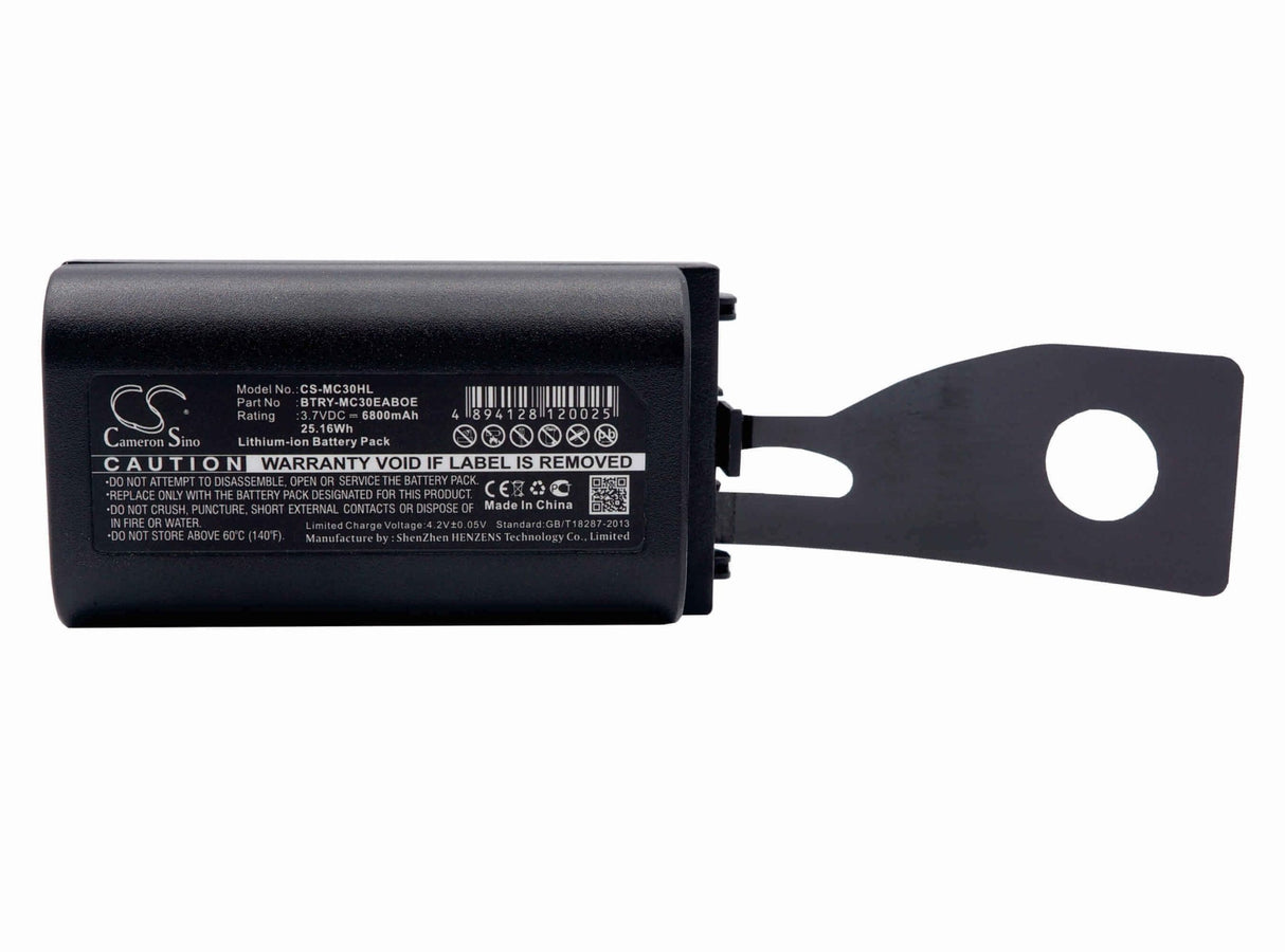 Batterie de scanner de codes-barres pour Symbol, Mc30, Mc3000, Mc3000 Laser 3.7v, 6800mah - 25.16wh Scanner de codes-barres Cameron Sino Technology Limited