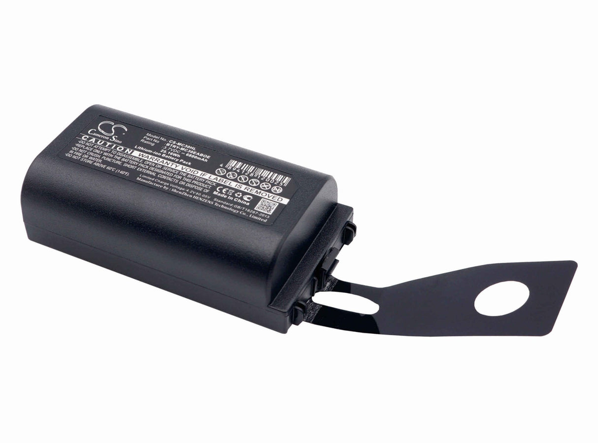 Batterie de scanner de codes-barres pour Symbol, Mc30, Mc3000, Mc3000 Laser 3.7v, 6800mah - 25.16wh Scanner de codes-barres Cameron Sino Technology Limited