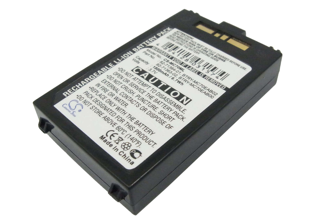 Barcode Scanner Battery For Symbol Mc70, Mc7090, Mc7004 3.7v, 1800mah - 6.66wh Barcode Scanner Cameron Sino Technology Limited