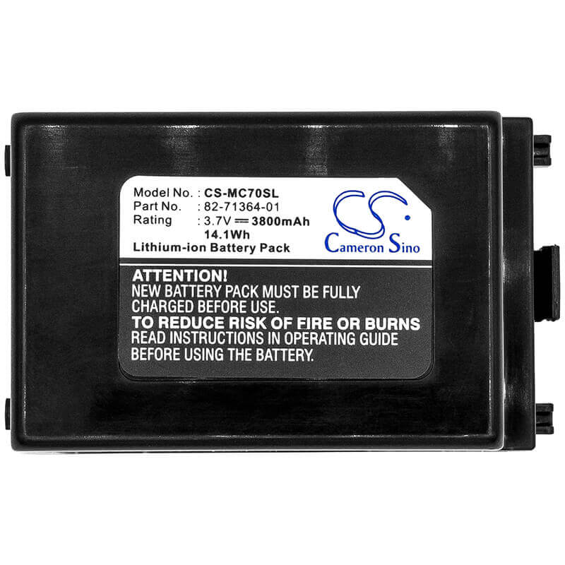 Batterie de scanner de codes-barres pour Symbol Mc70, Mc7090, Mc7004 3.7v, 3800mah - 14.06wh Scanner de codes-barres Cameron Sino Technology Limited