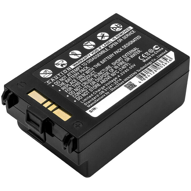 Batterie de scanner de codes-barres pour Symbol Mc70, Mc7090, Mc7004 3.7v, 3800mah - 14.06wh Scanner de codes-barres Cameron Sino Technology Limited