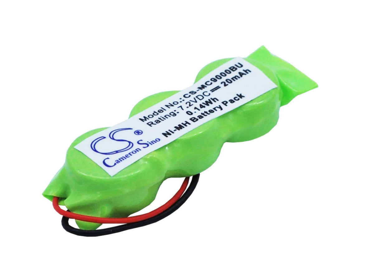 7,2V, Ni-MH, 20mAh, CMOS / Batterie de secours compatible avec Symbol, Obea000003b, MC9000, MC9060, 0,14Wh CMOS / BackUp Cameron Sino Technology Limited