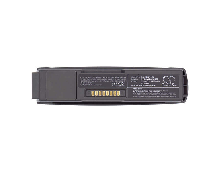 Batterie de scanner de codes-barres pour Symbol, Wt4000, Wt4070, Wt-4070, Wt4090, Wt-4090, Wt4090i 3.7v, 3400mah - 12.58wh Scanner de codes-barres Cameron Sino Technology Limited