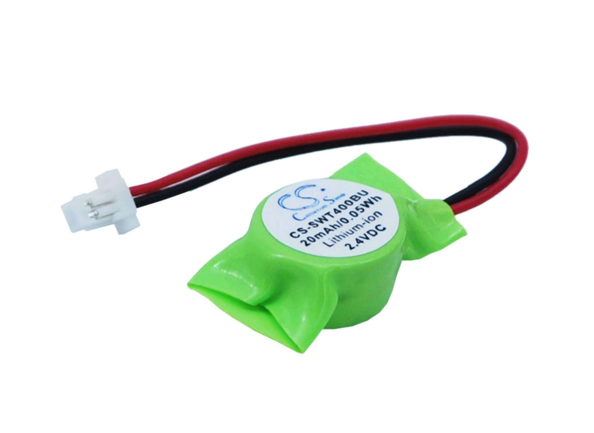 2.4V, Ni-MH, 20mAh, CMOS / BackUp battery fits Symbol, WT4000, WT4070, 0.05Wh CMOS / BackUp Cameron Sino Technology Limited