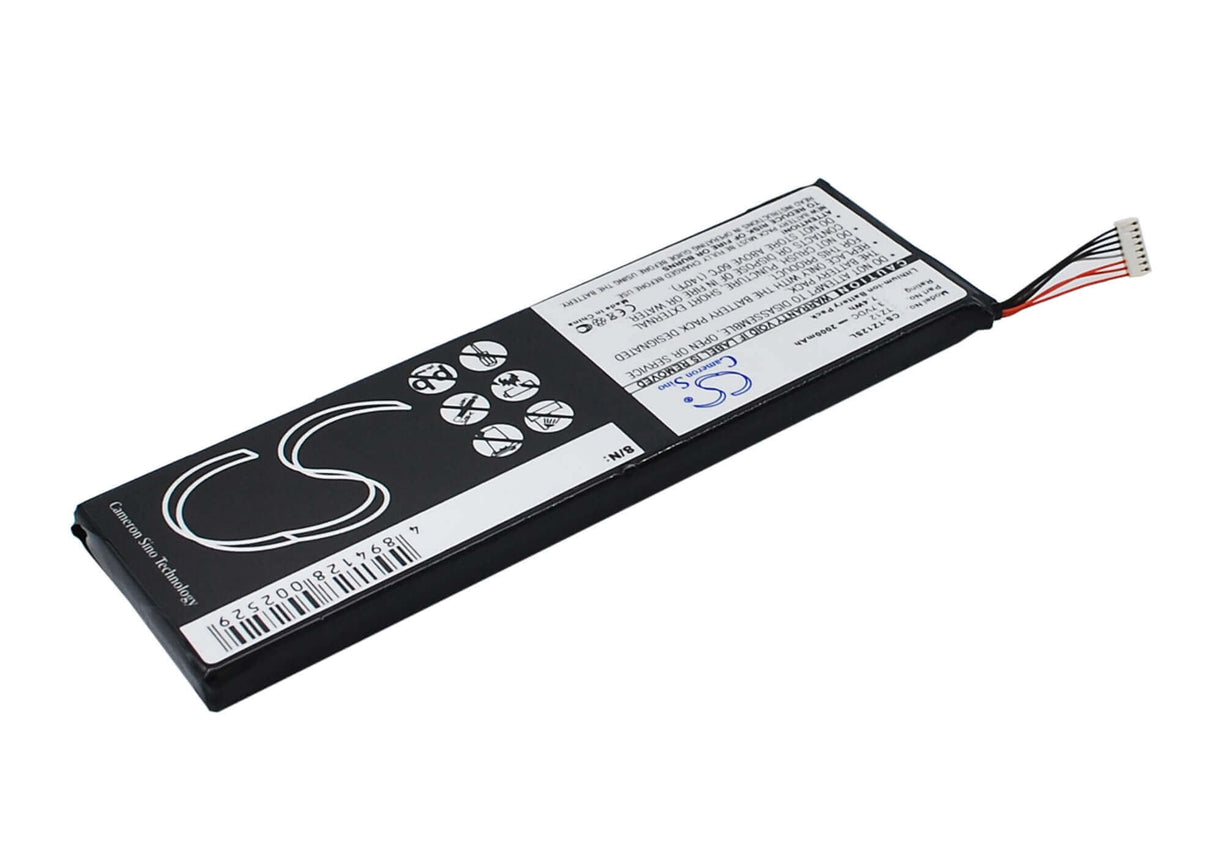 Batterie pour Tapwave Zodiac Z1, Zodiac Z2 3.7v, 2000mah - 7.40wh Batteries pour Électronique Cameron Sino Technology Limited (Suspendu)