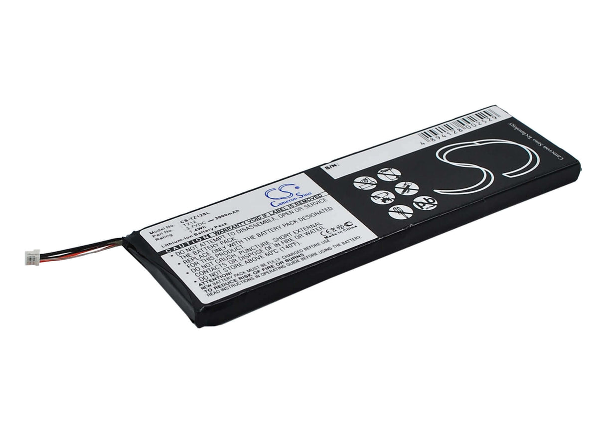 Batterie pour Tapwave Zodiac Z1, Zodiac Z2 3.7v, 2000mah - 7.40wh Batteries pour Électronique Cameron Sino Technology Limited (Suspendu)