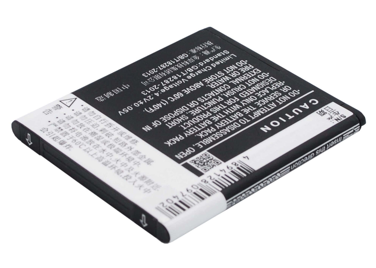 3.7V, Li-ion, 1600mAh, batterie de smartphone compatible avec Tcl, Tli016a9, J600t, J630t, 5.92Wh Mobile, SmartPhone Cameron Sino Technology Limited (Smartphone)